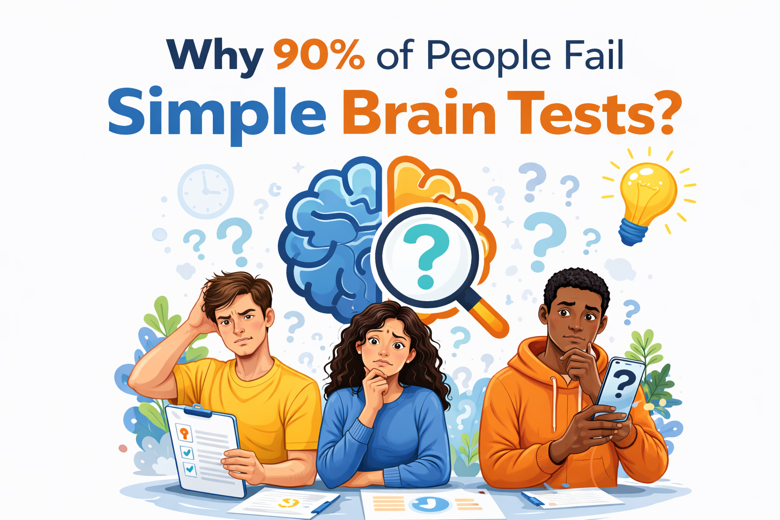 Why 90% of People Fail Simple Brain Tests (Psychology Explained ...